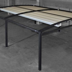 Pergola Floper 120 cu picioare si jgheab